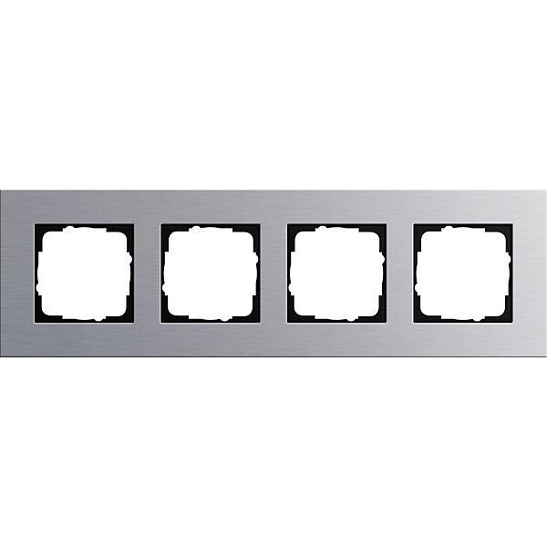 Gira Abdeckrahmen 4f.alu Esprit 021417